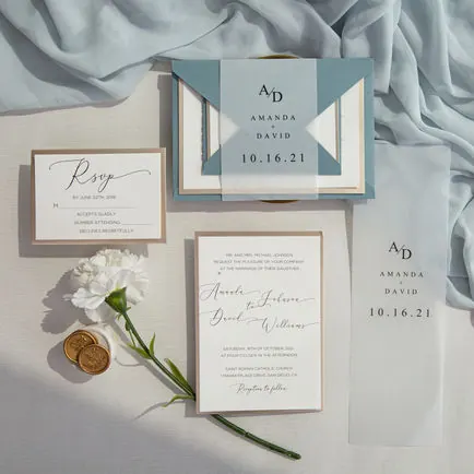 Flat Invitation Card Design 18