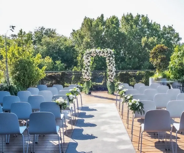 Wedding Aisle Decor for Summer wedding