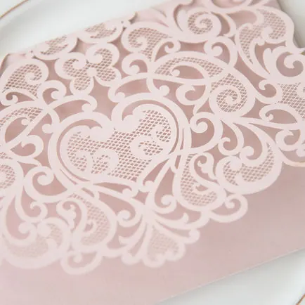 Laser-Cut Invitation Design 096