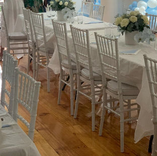 White Tiffany Chairs