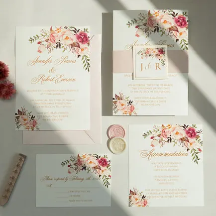 Flat Invitation Card Design 10