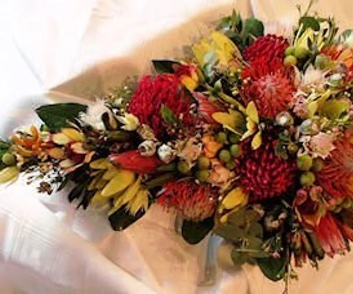Waratah bouquet