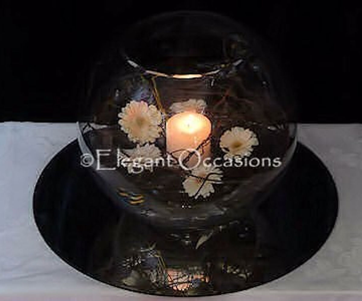 Table centrepieces detail