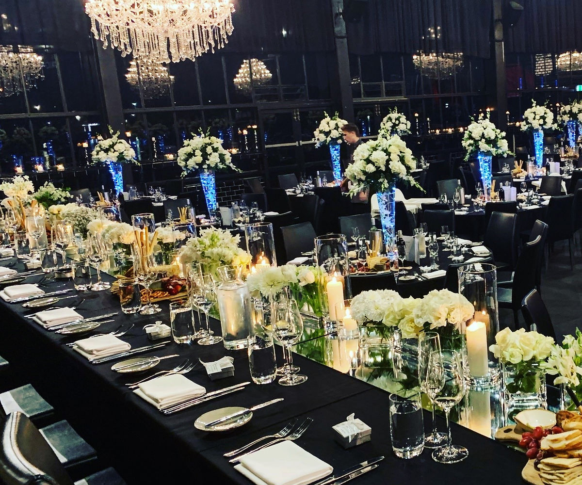 Table centrepieces detail