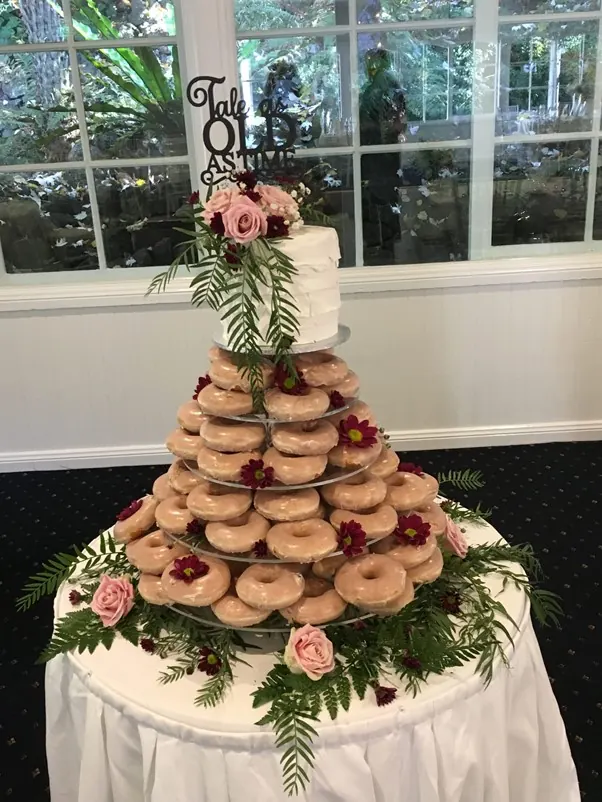 Doughnuts Wedding Cake for Doughnuts wedding cake