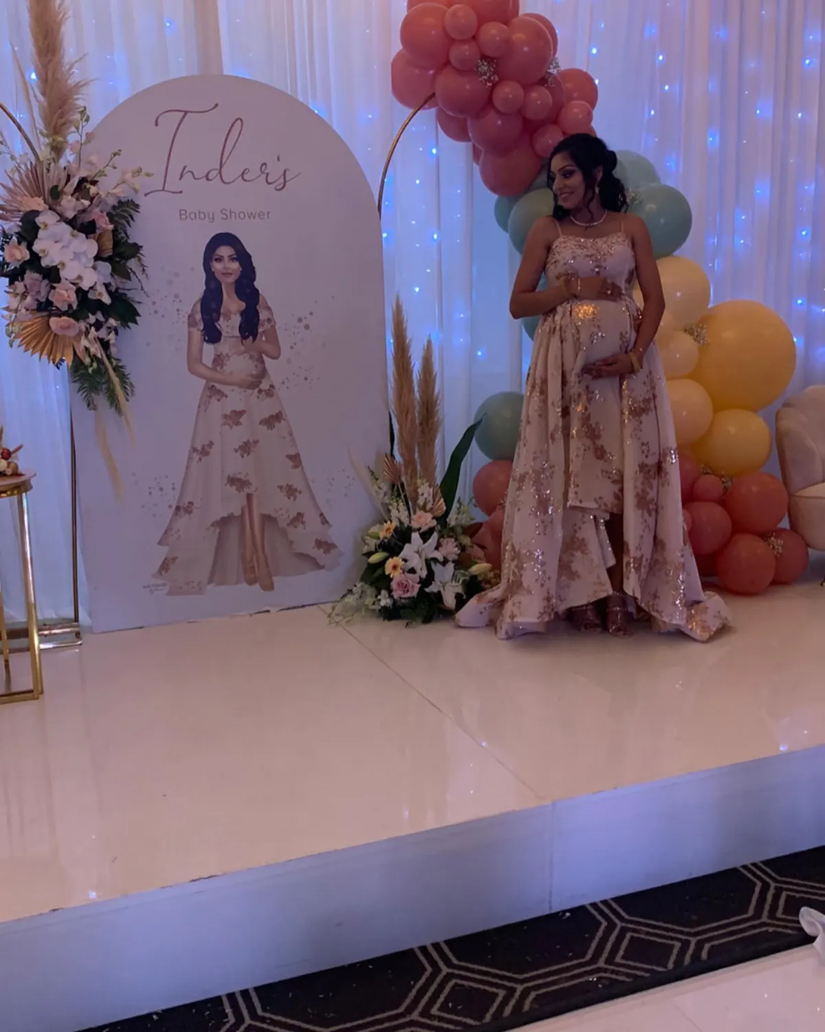 Personalised Baby Shower for Baby shower decor