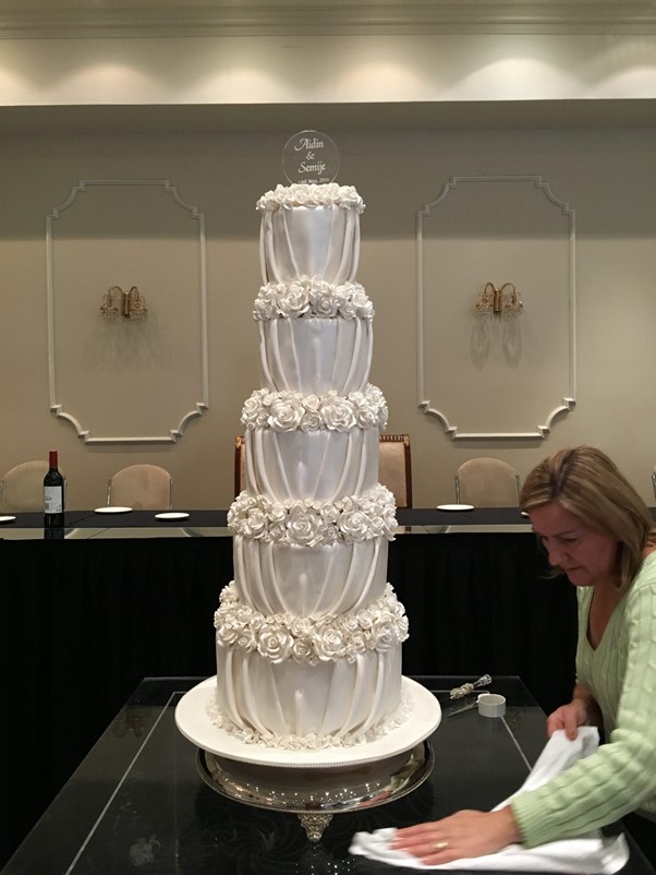 Fondant Draping for swags and roses