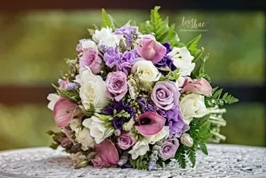 Pink And Lilac Bouquets for Mix of colour