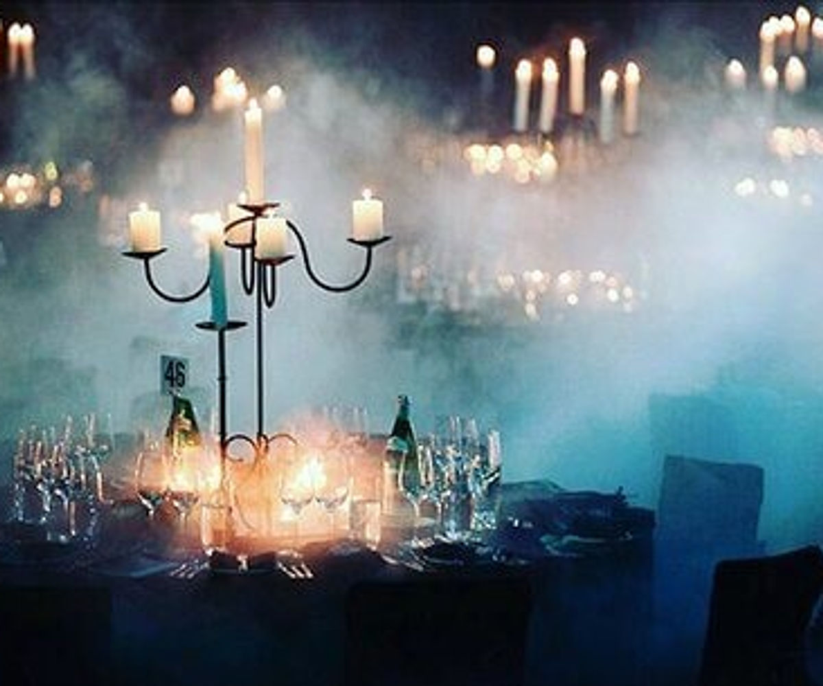 Table centrepieces detail