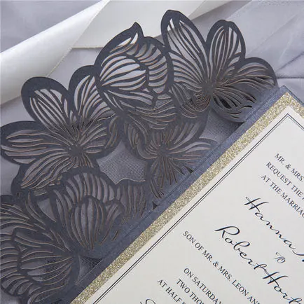Laser-Cut Invitation Design 111