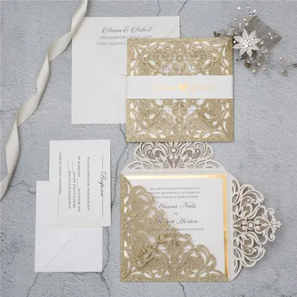 Laser-Cut Invitation Design 131
