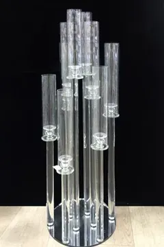Clear Candelabras for Glass Candelabra