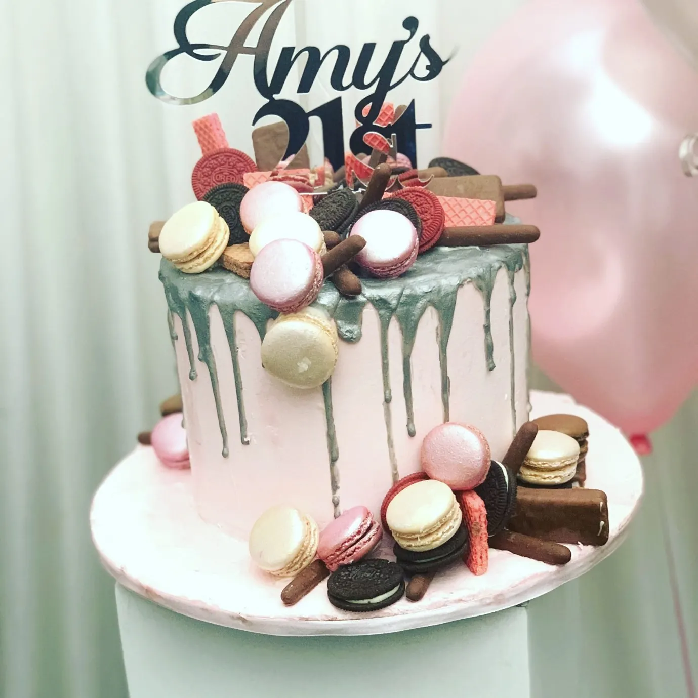 Personalised Acrylic cake topper for Personalised Acrylic cake topper
