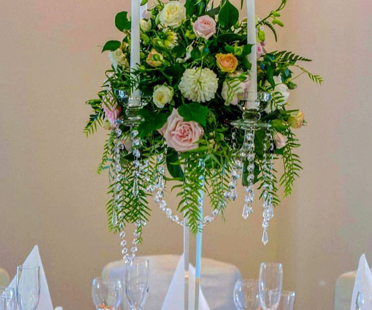 Table centrepieces detail