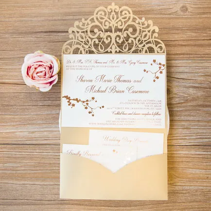 Laser-Cut Invitation Design 105