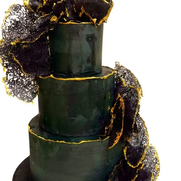 Crinoline Lace Cake for Black lace