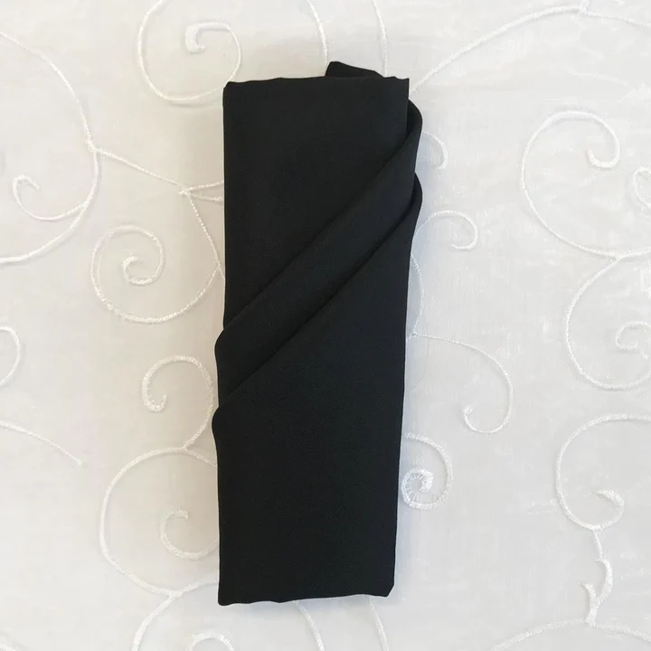 black napkin for black napkin