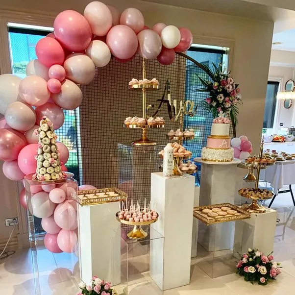 Pinks Balloon Garland for Sweet pink