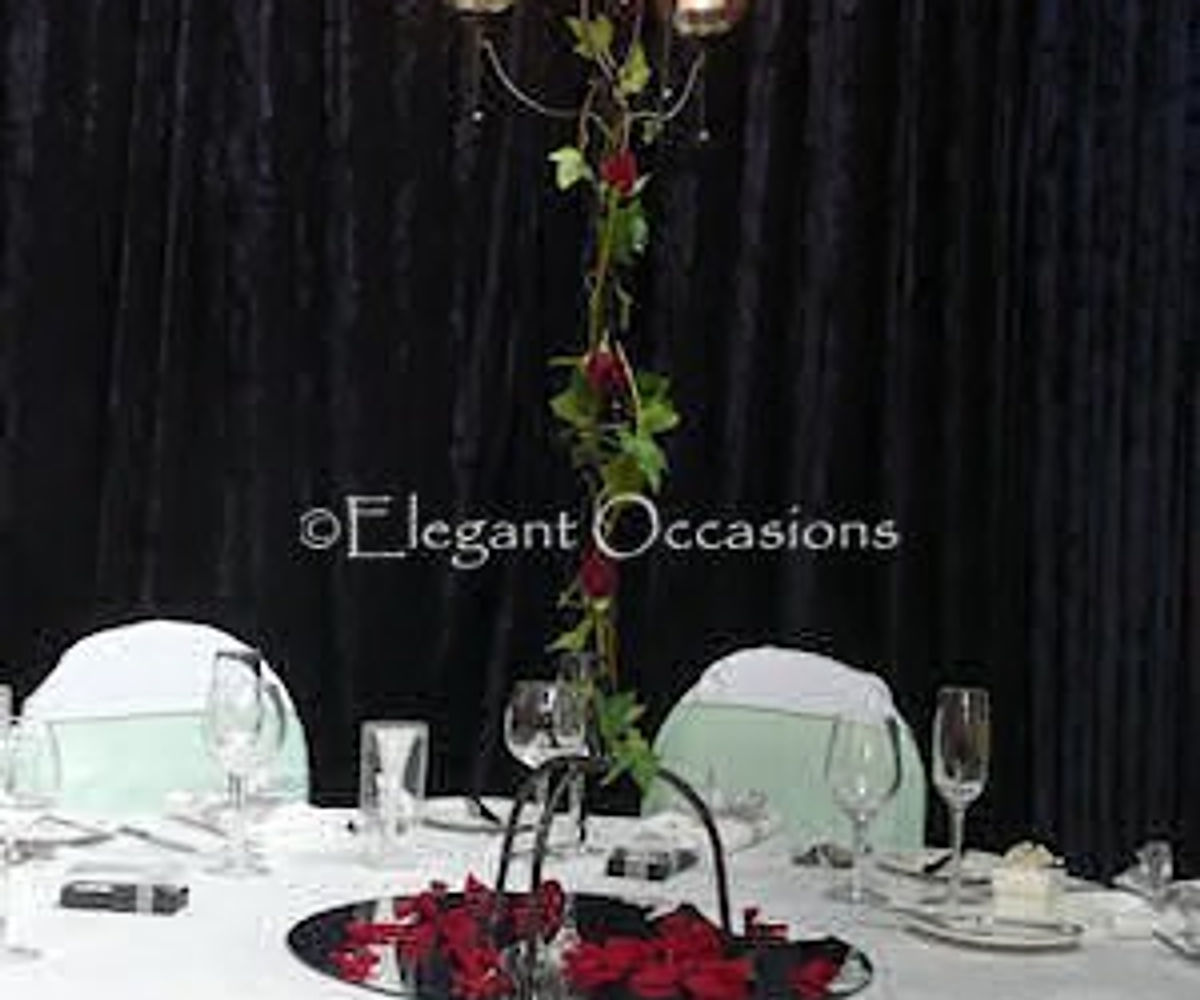Table centrepieces detail