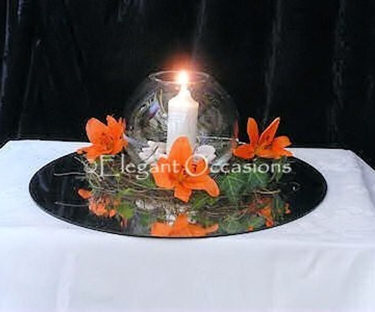 Table centrepieces detail