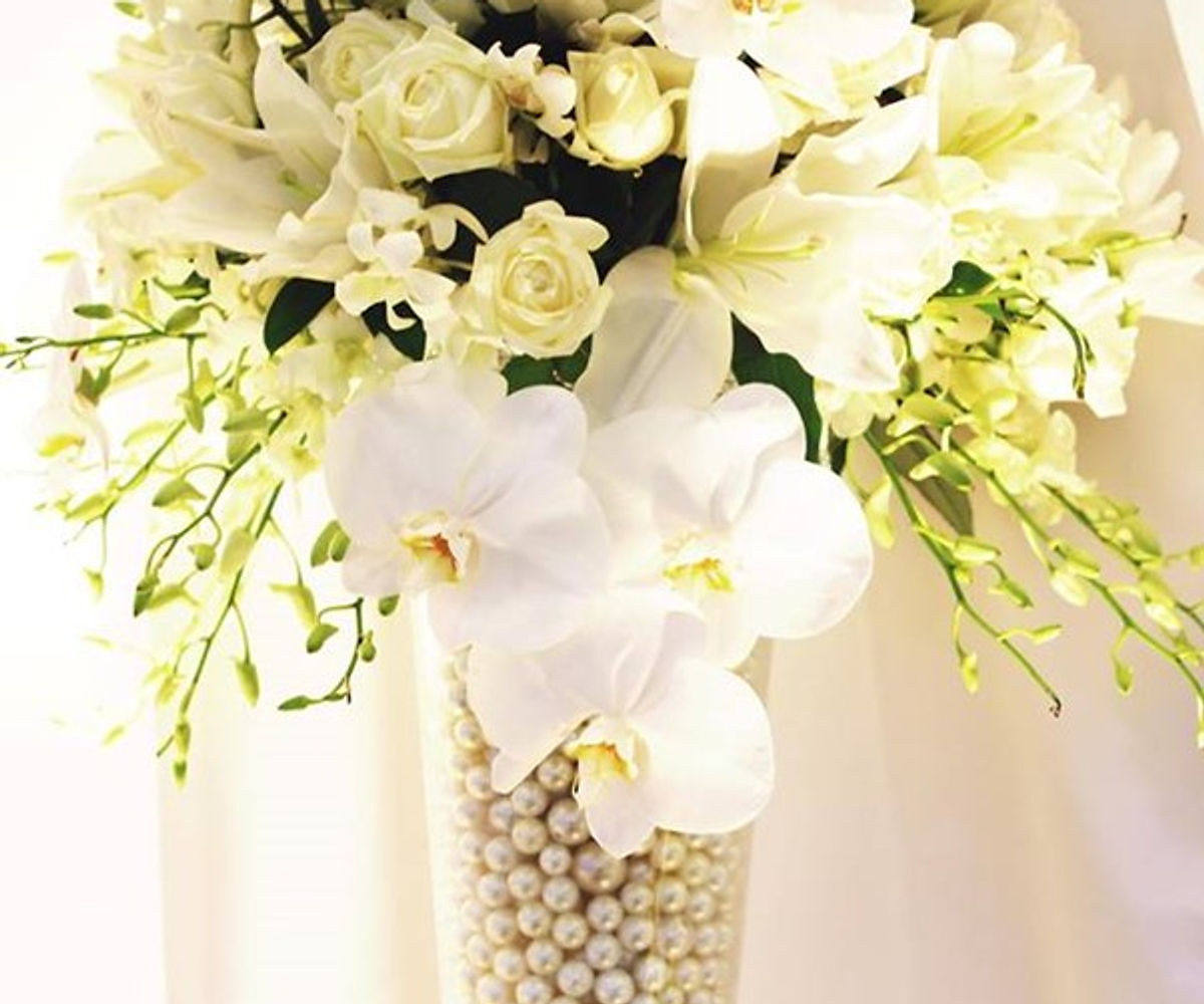 Table centrepieces detail