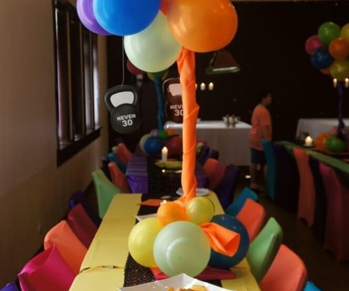 Table centrepieces detail