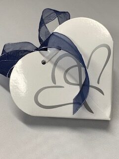 Heart Shape Bonbonniere Box for Heart shaped box